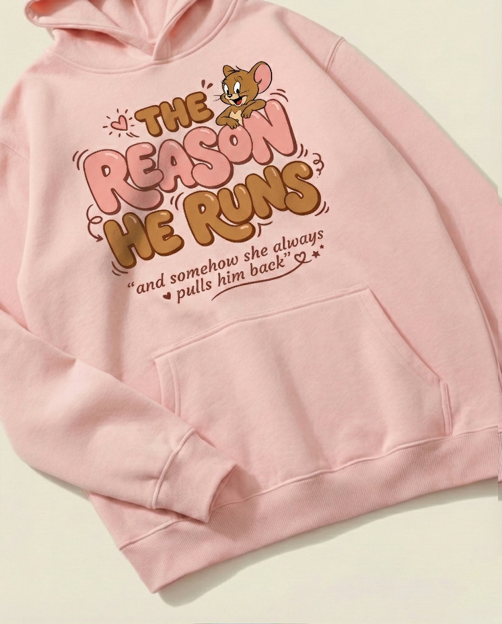 Tom & Jerry Hoodie Couple set